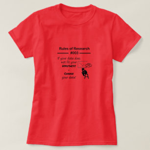 Forschungs-Regeln 003 T-Shirt
