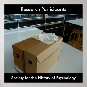 Forschungs-Teilnehmer-Plakat Poster