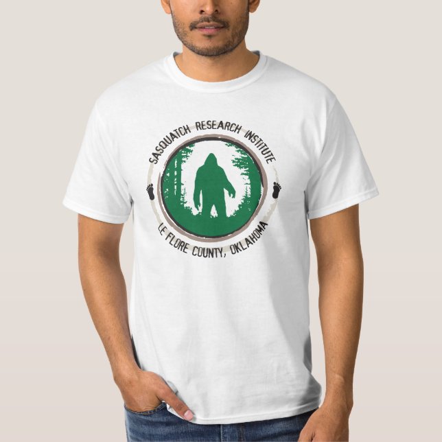 Forschungsinstitut Oklahomas Sasquatch T-Shirt (Vorderseite)