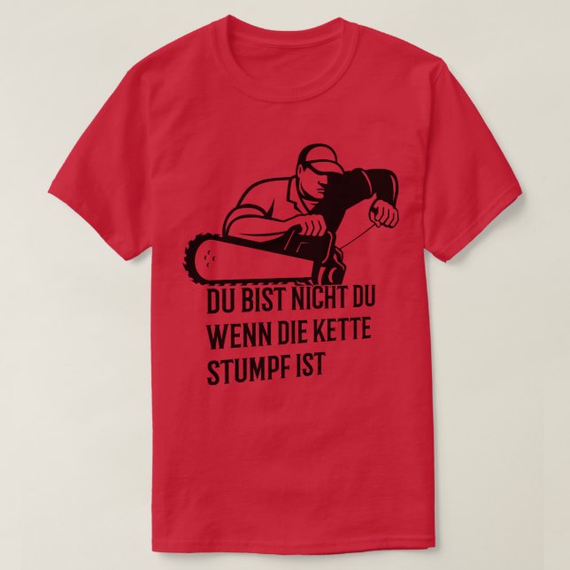 Forstarter Zimmermann Frster 2 T-Shirt (Design vorne)