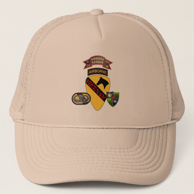 FÖRSTER 1. CAV VIETNAM H Co Hut Truckerkappe (Vorderseite)