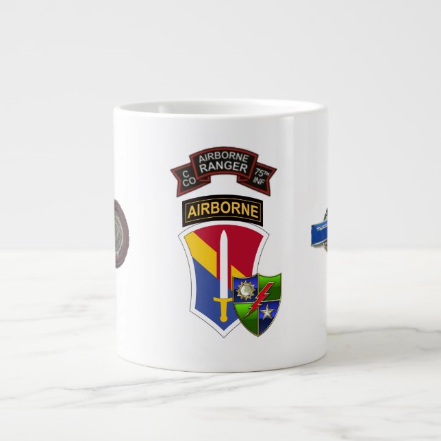 FÖRSTER 75. C Company Tunnel-bohrwagenTasse Jumbo-Tasse (Vorderseite)
