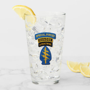 Förster der Kraft-Gruppen-grünen Barett-SFGA Glas