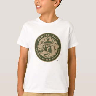 FörsterRick FörsterRick | kakifarbiges Logo T-Shirt