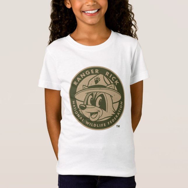 FörsterRick FörsterRick | kakifarbiges Logo T-Shirt (Vorderseite)
