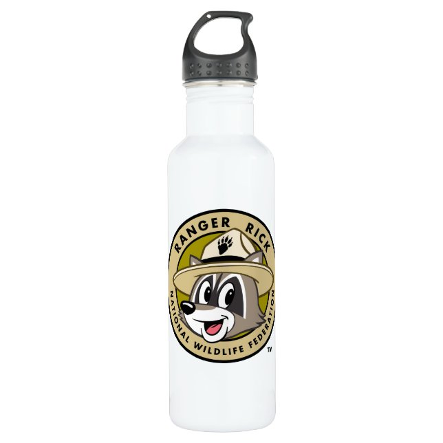 Försterrick-Logo FörsterRick | Edelstahlflasche (Vorderseite)