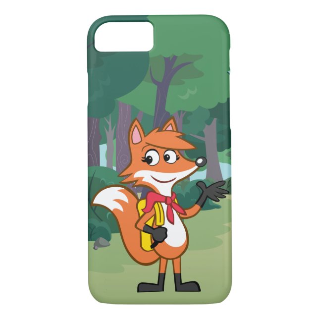FörsterRick| Scarlett Fox-Wellenartig bewegen Case-Mate iPhone Hülle (Rückseite)