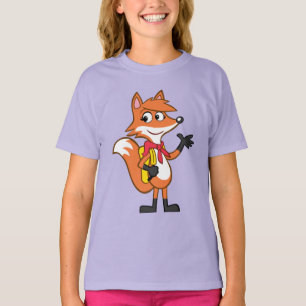 FörsterRick Scarlett Fox-Wellenartig bewegen T-Shirt