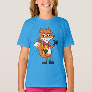 FörsterRick Scarlett Fox-Wellenartig bewegen T-Shirt