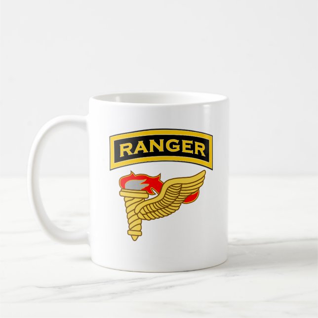 Förstervorsprung - Pfadfinder Kaffeetasse (Links)