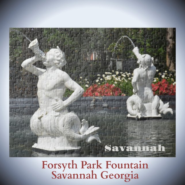 Forsyth Park Fountain Savannah Georgia Fotografie (Von Creator hochgeladen)