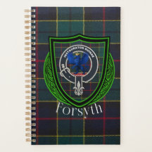 Forsyth-Schottischer-Clan-Tartan & -Wappen