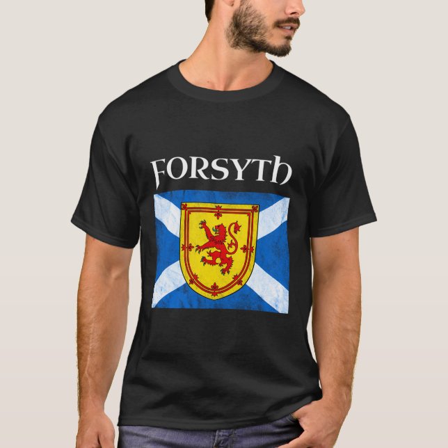 Forsyth Scottish Clan Nom Sweat - shirt à capuche  (Devant)