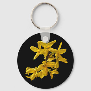 Forsythia-Schlüsselanhänger Schlüsselanhänger
