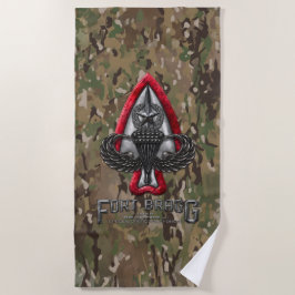 Fort Bragg Camouflage Strandtuch