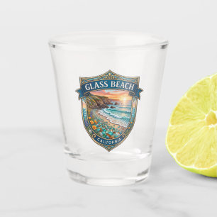 Fort Bragg Glass Beach Kalifornien Schnapsglas