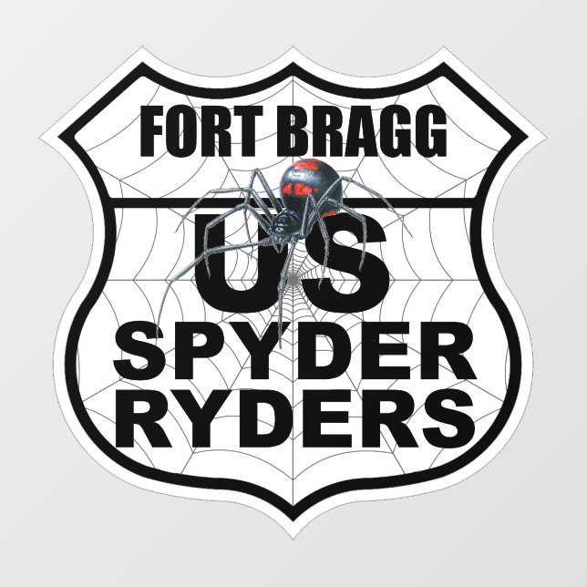 Fort Bragg Kapitel - Aufkleber Kapitel Logo (Blatt)
