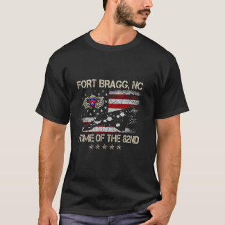 Fort Bragg NC Zuhause des 82. Im Flugzeug T-Shirt 