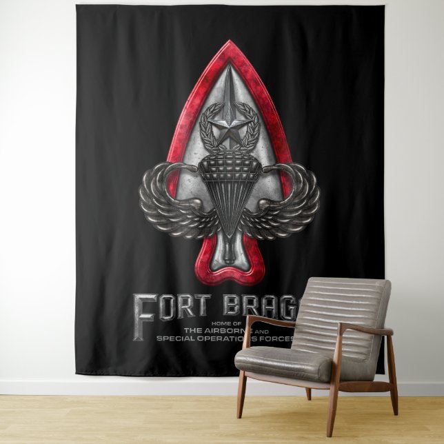 Fort Bragg Wandteppich (Beispiel)