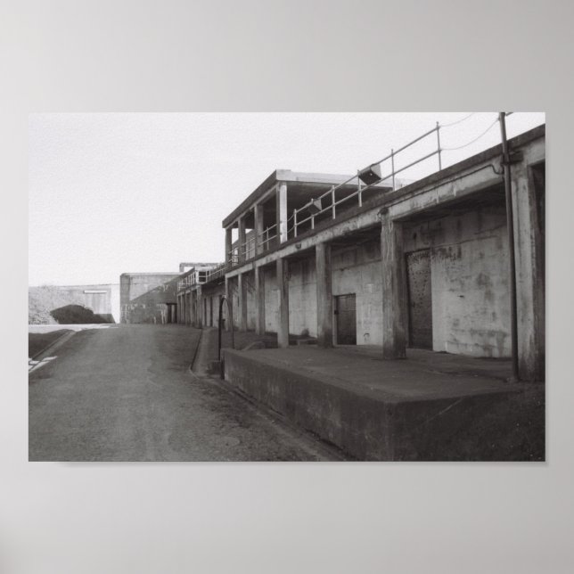 Fort Casey Staat Park Military Gebäude Poster (Vorne)