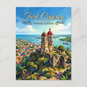 Fort Cépérou Französisch-Guayana Postkarte