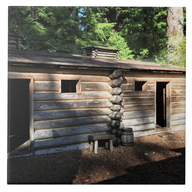 Fort Clatsop, Astoria, Oregon Fliese (Vorderseite)