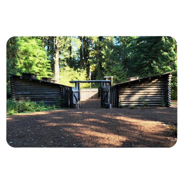 Fort Clatsop, Astoria, Oregon Magnet (Horizontal)