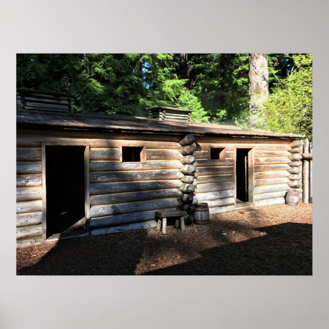 Fort Clatsop, Astoria, Oregon Poster (Vorne)
