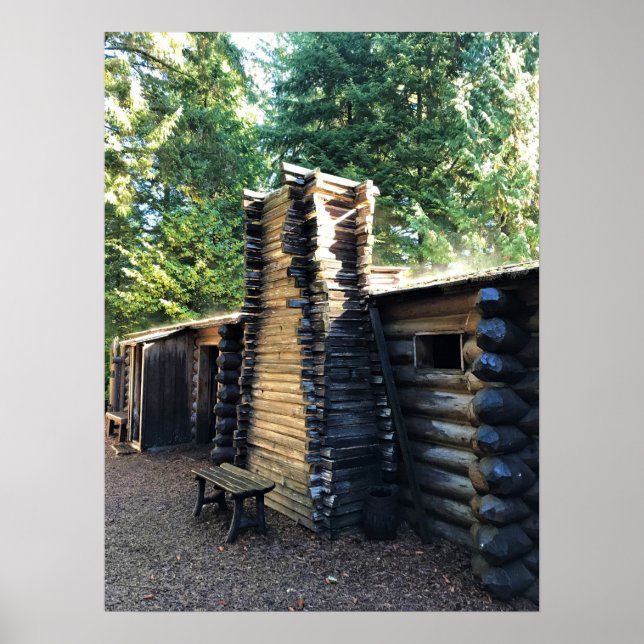 Fort Clatsop, Astoria, Oregon Poster (Vorne)