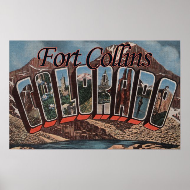 Fort Collins, Colorado - Große Briefszenen Poster (Vorne)