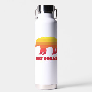 Fort Collins Colorado Rainbow Bear Trinkflasche