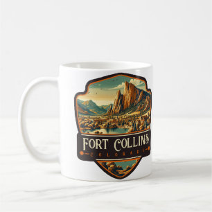 Fort Collins, Colorado Vintage Kaffeetasse