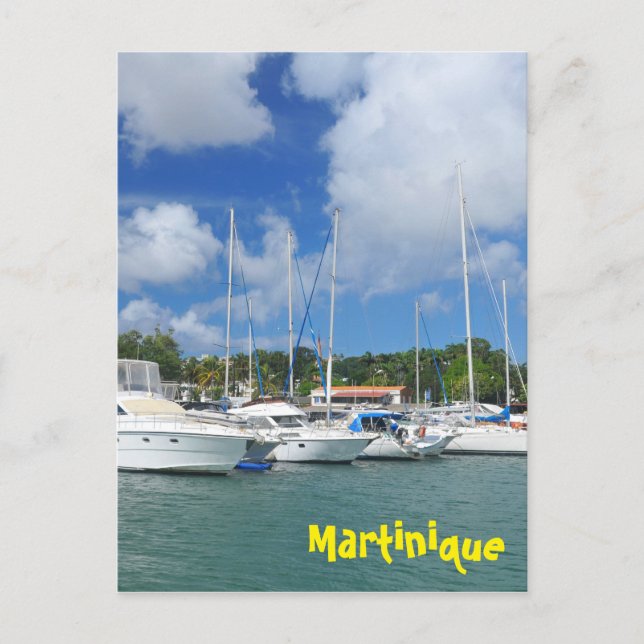Fort-de-France, Martinique Postkarte (Vorderseite)