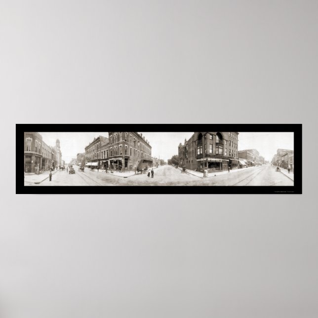 Fort Dodge, IA Foto 1907 Poster (Vorne)