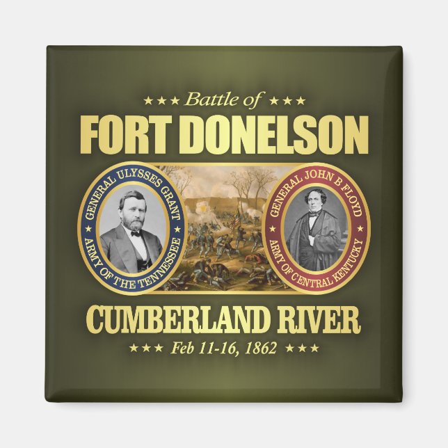 Fort Donelson Magnet (Vorne)