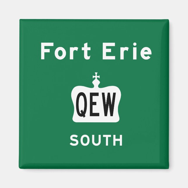 Fort Erie QEW Magnet (Vorne)