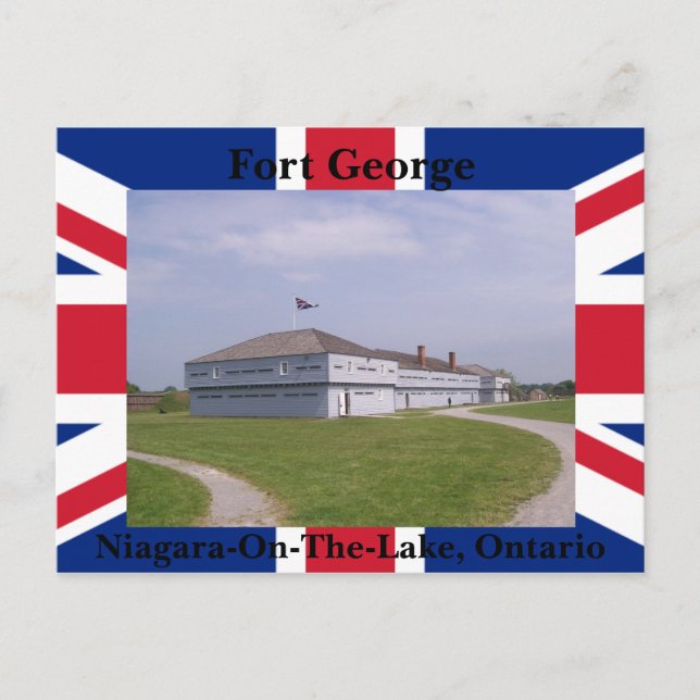 Fort George, Niagara-on-the-Lake, Kanada Postkarte (Vorderseite)