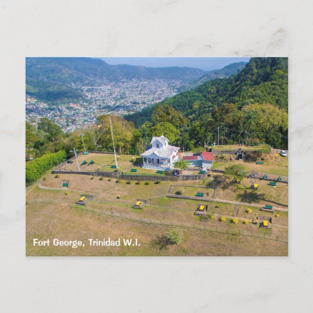 Fort George Trinidad Postkarte (Vorderseite)