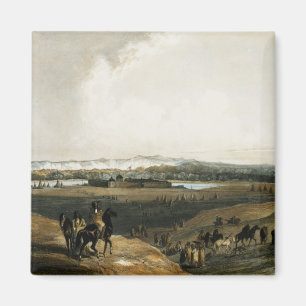 Fort-Gewerkschaft auf dem Missouri, überziehen 28 Magnet