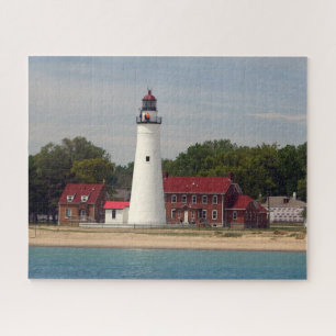 Fort Gratiot Leuchtturm aus Wasser