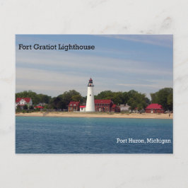 Fort Gratiot Lighthouse Post Card Postkarte