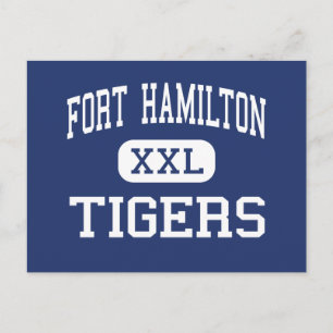 Fort Hamilton - Tigers - High - Brooklyn New York Postkarte