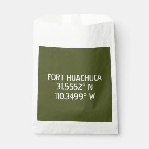 Fort Huachuca Längengrad Breitengrad  Geschenktütchen