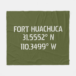 Fort Huachuca Latitude Longitude Fleecedecke