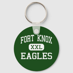 Fort Knox - Eagles - hoch - Fort Knox Kentucky Schlüsselanhänger