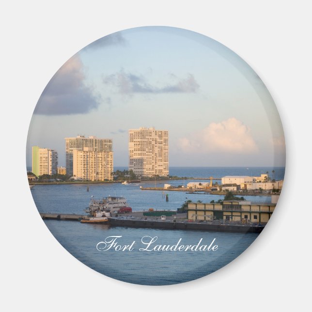 Fort Lauderdale Bay Magnet (Vorne)