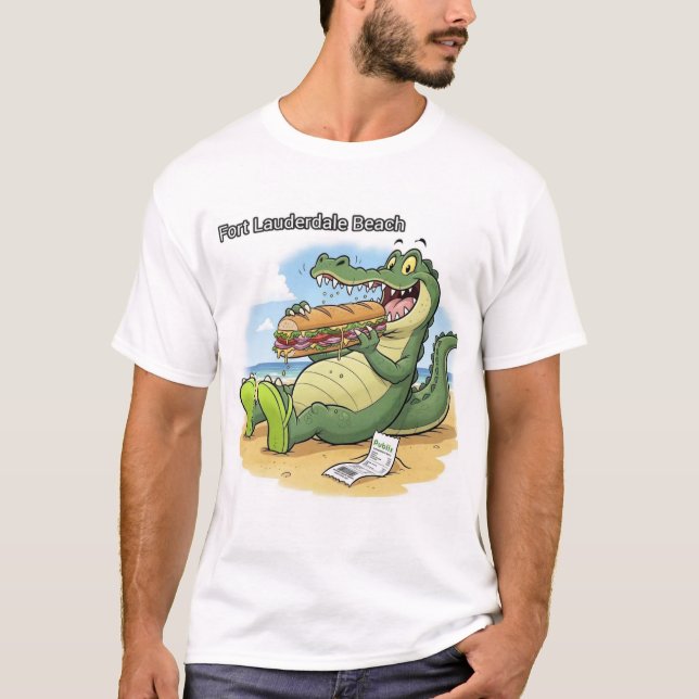 Fort Lauderdale Beach T - Shirt (Vorderseite)
