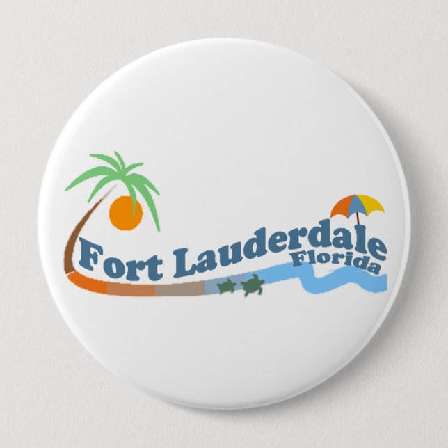 Fort Lauderdale. Button (Vorderseite)