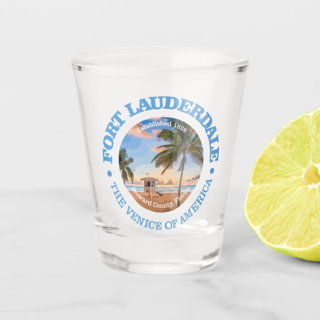 Fort Lauderdale (C) Schnapsglas (Vorderseite)