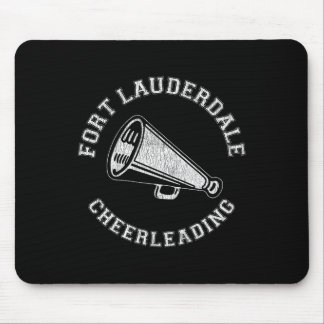 Fort Lauderdale Cheerleader Distressed Retro 90er Mousepad